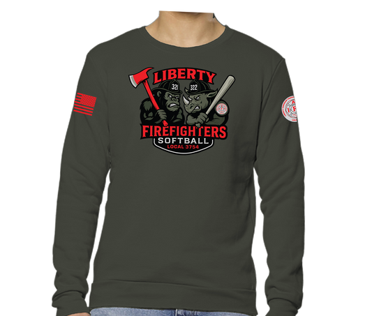 LTFD Softball 2025 Unisex Crew Sweatshirt