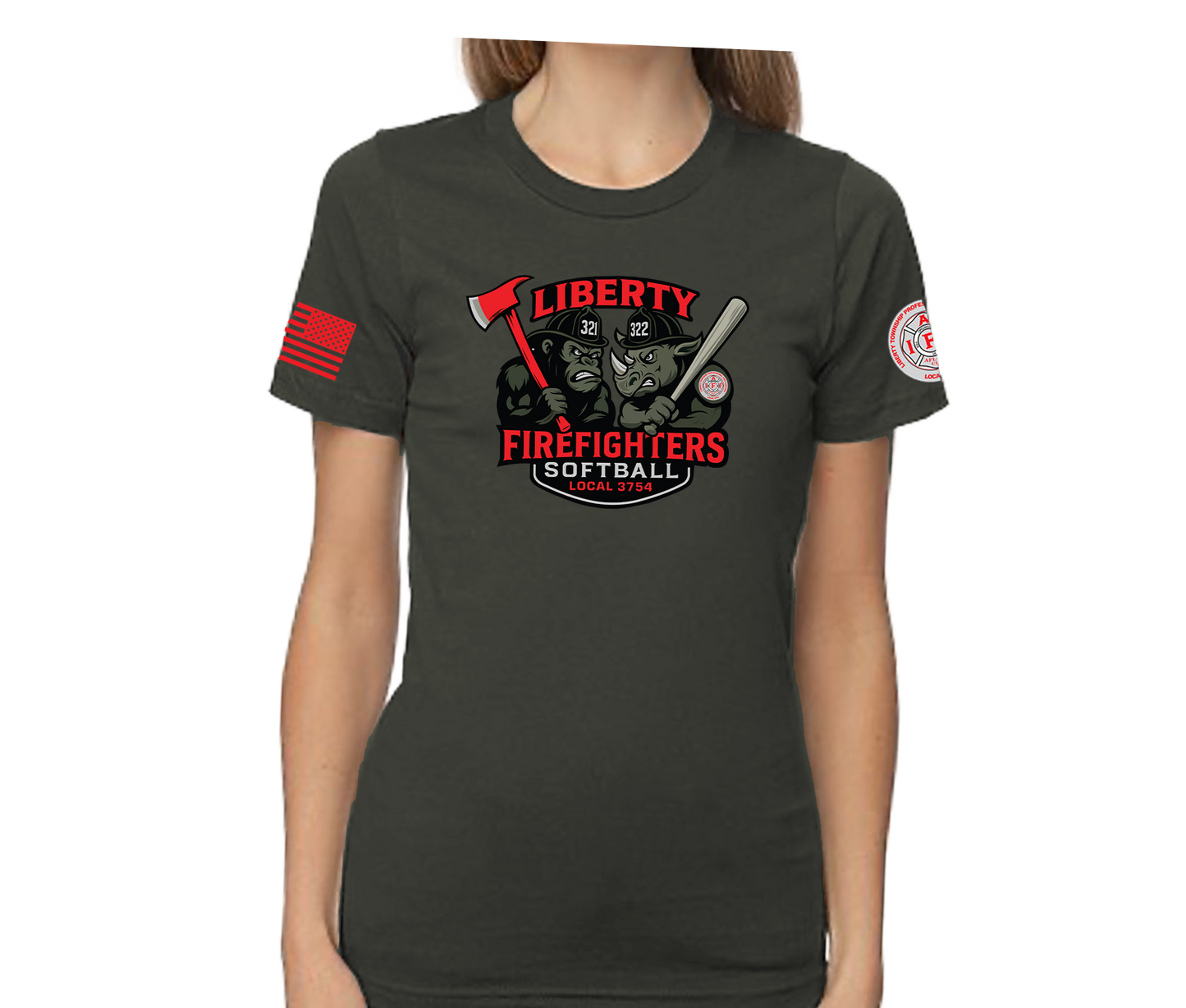 LTFD Softball 2025 Women's Short Sleeve Tee