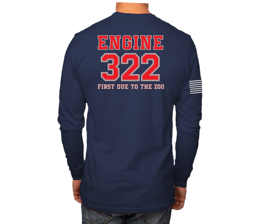 LTFD Engine 322 Long Sleeve Unisex T-shirt