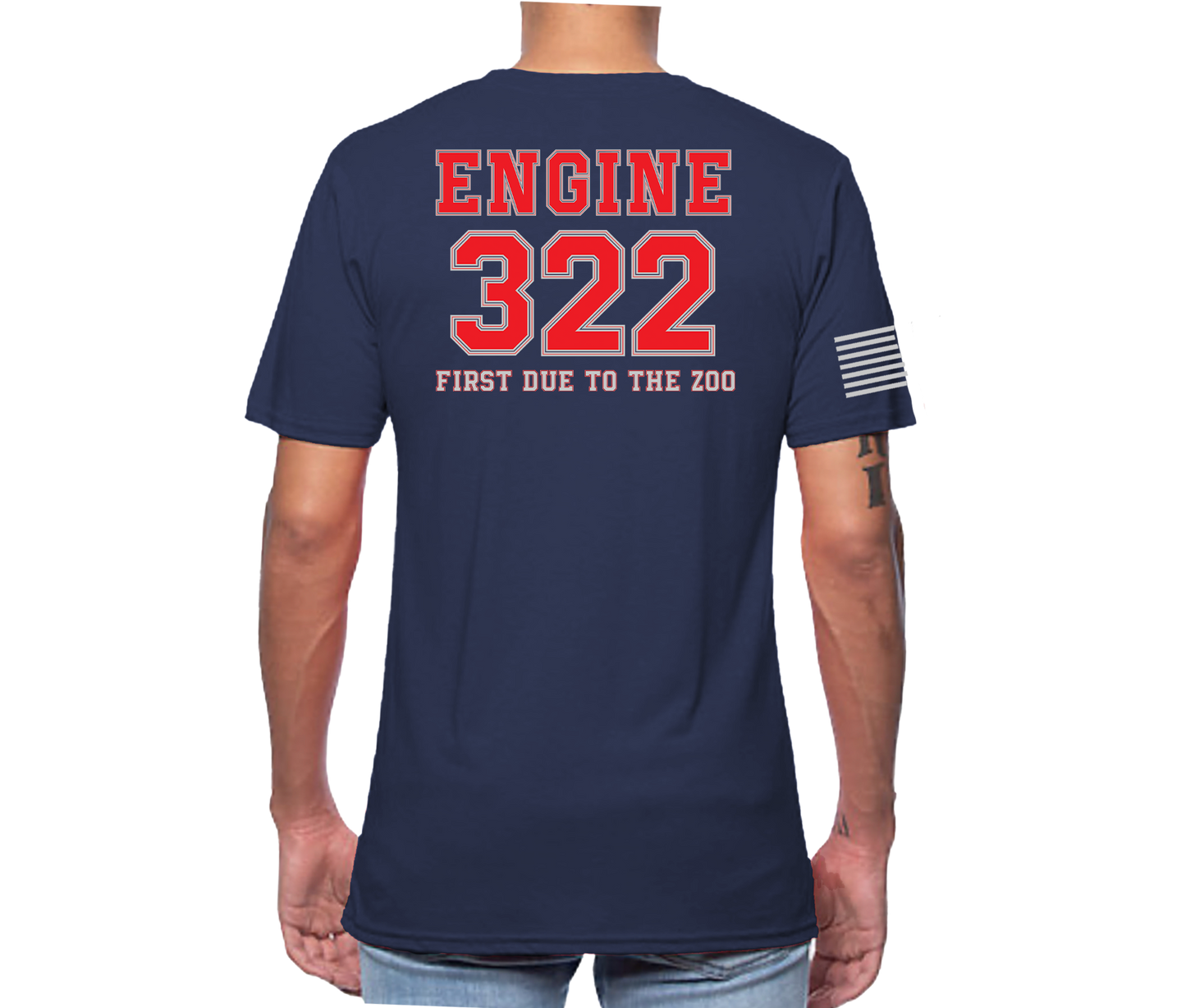 LTFD Engine 322 Short Sleeve Unisex T-shirt