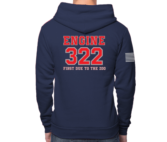 LTFD Engine 322 Unisex Hoodie