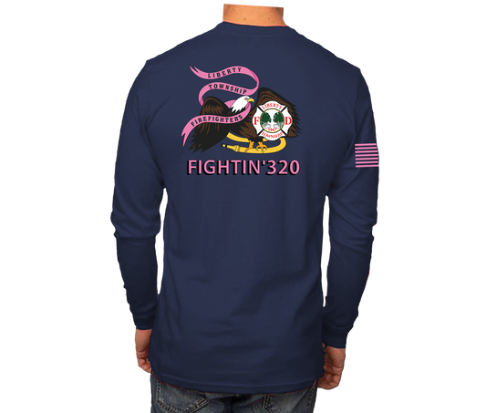 Liberty PINK Fightin' 320 Long Sleeve Unisex T-shirt