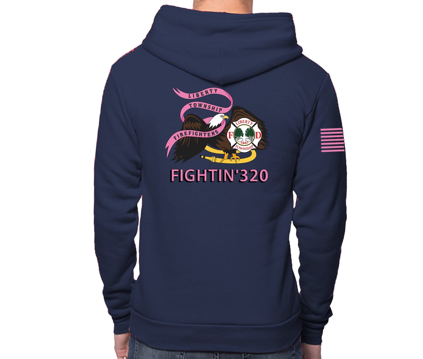 Liberty PINK Fightin' 320 Unisex Hoodie