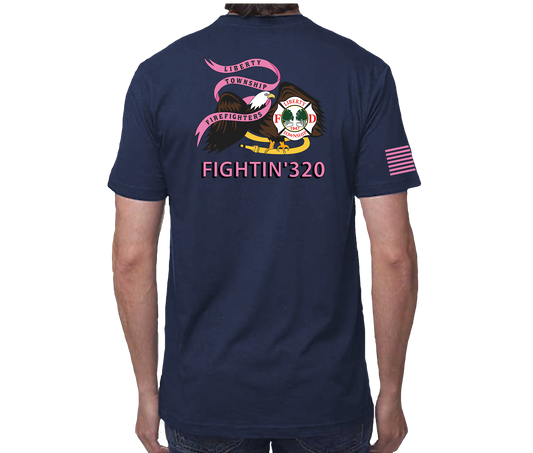 Liberty PINK FIghtin' 320 Unisex Athletic T-shirt