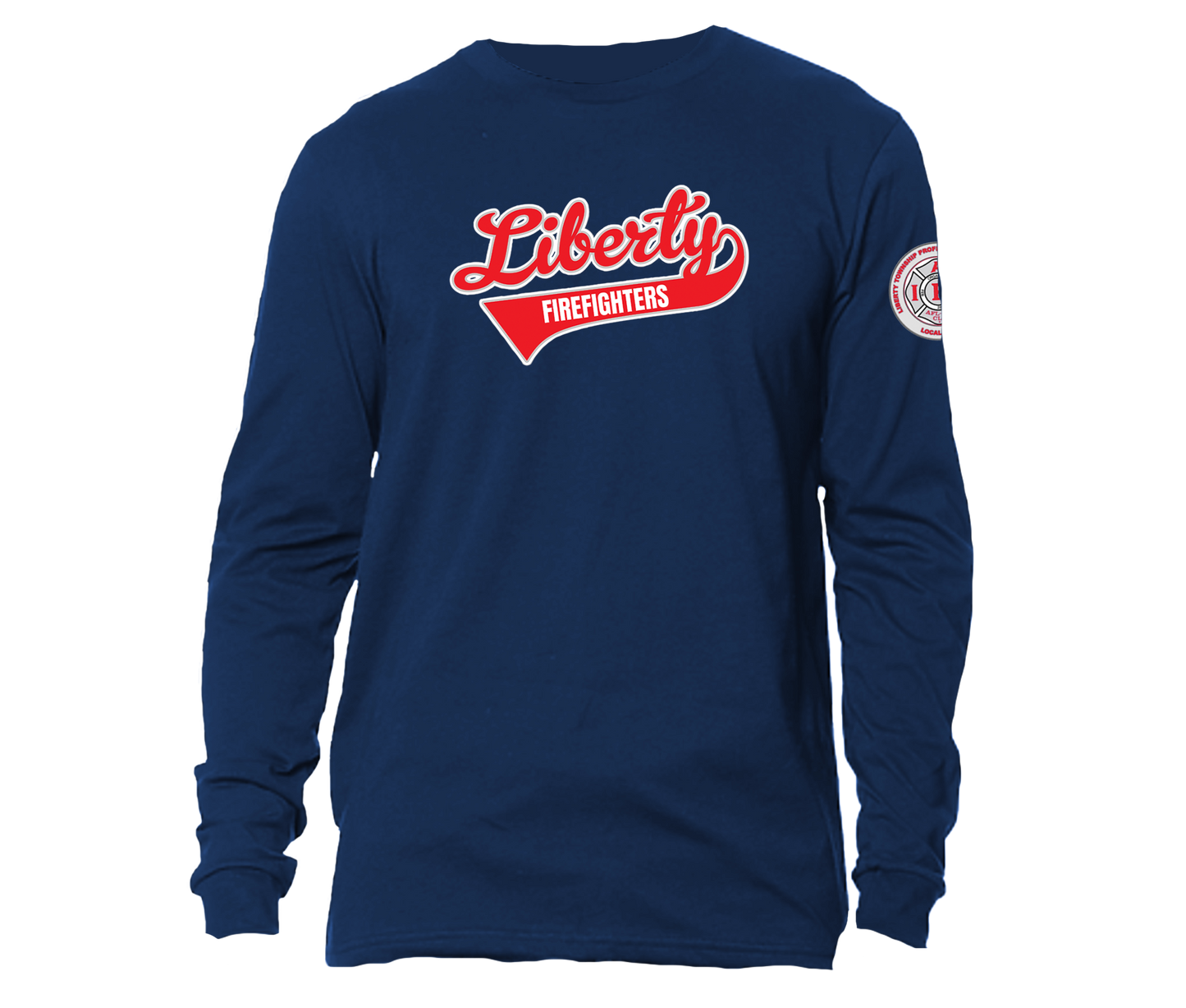 Liberty Softball RED Long Sleeve Unisex T-shirt