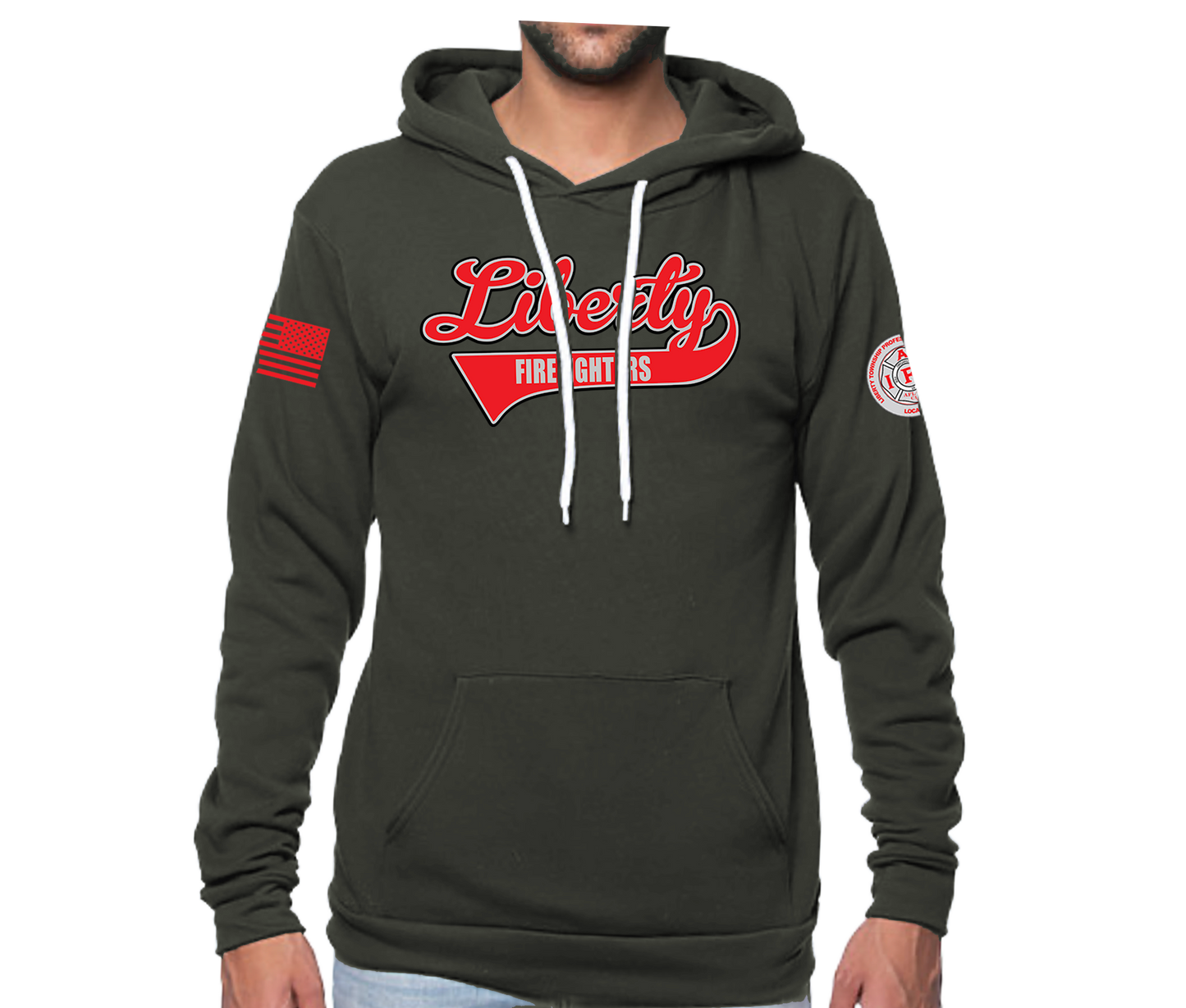 Liberty Softball Script 2025 Unisex Hoodie