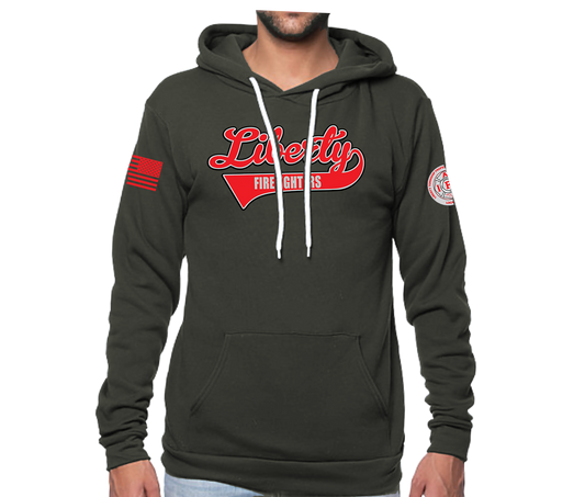 Liberty Softball Script 2025 Unisex Hoodie