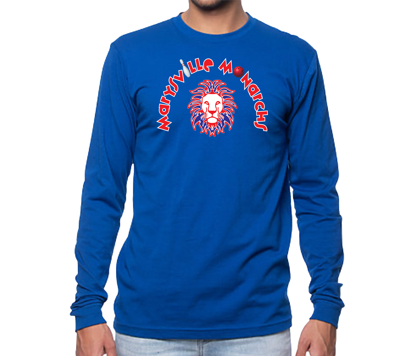 Marysville Bowling Long Sleeve Unisex T-shirt