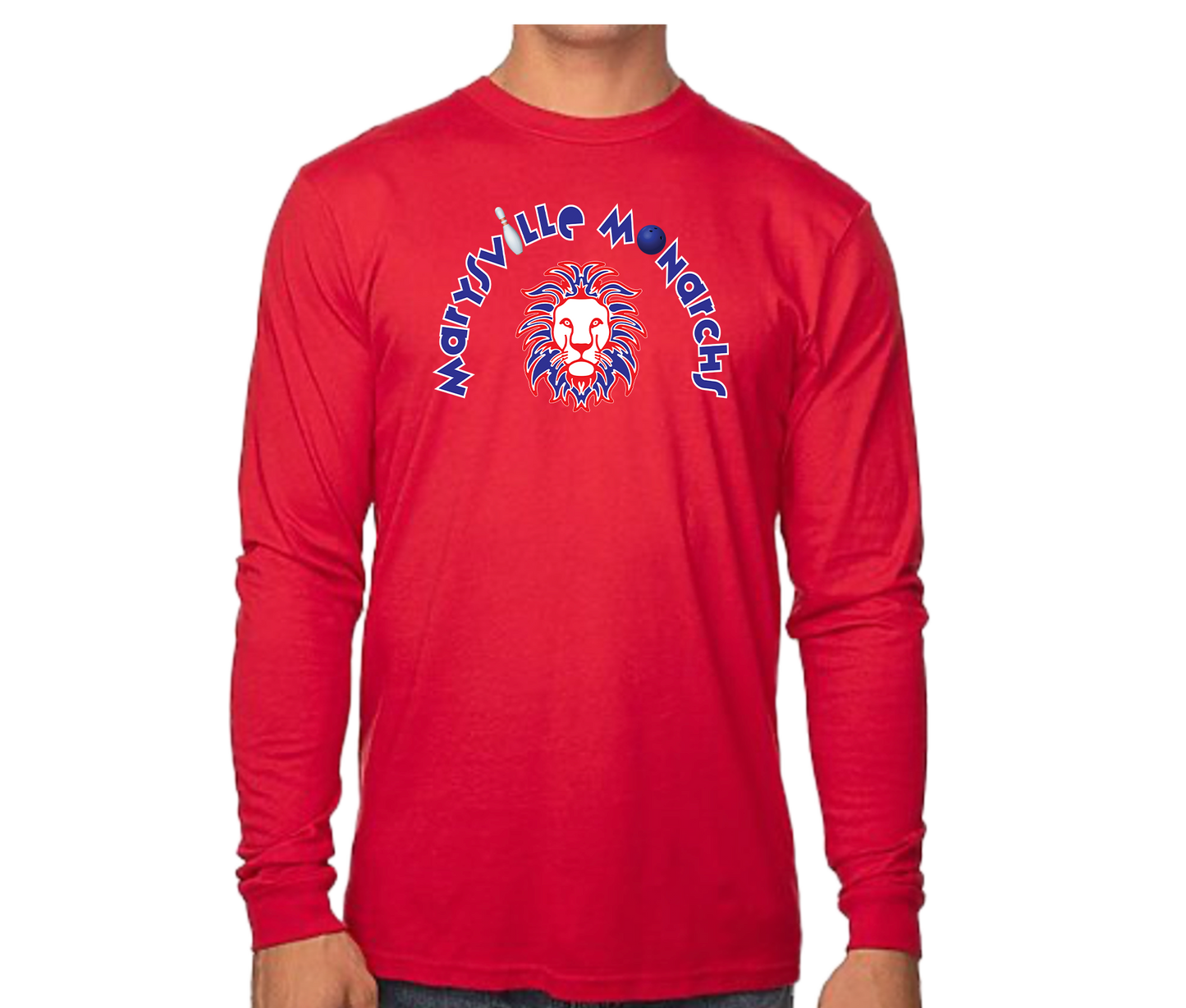 Marysville Bowling Long Sleeve Unisex T-shirt