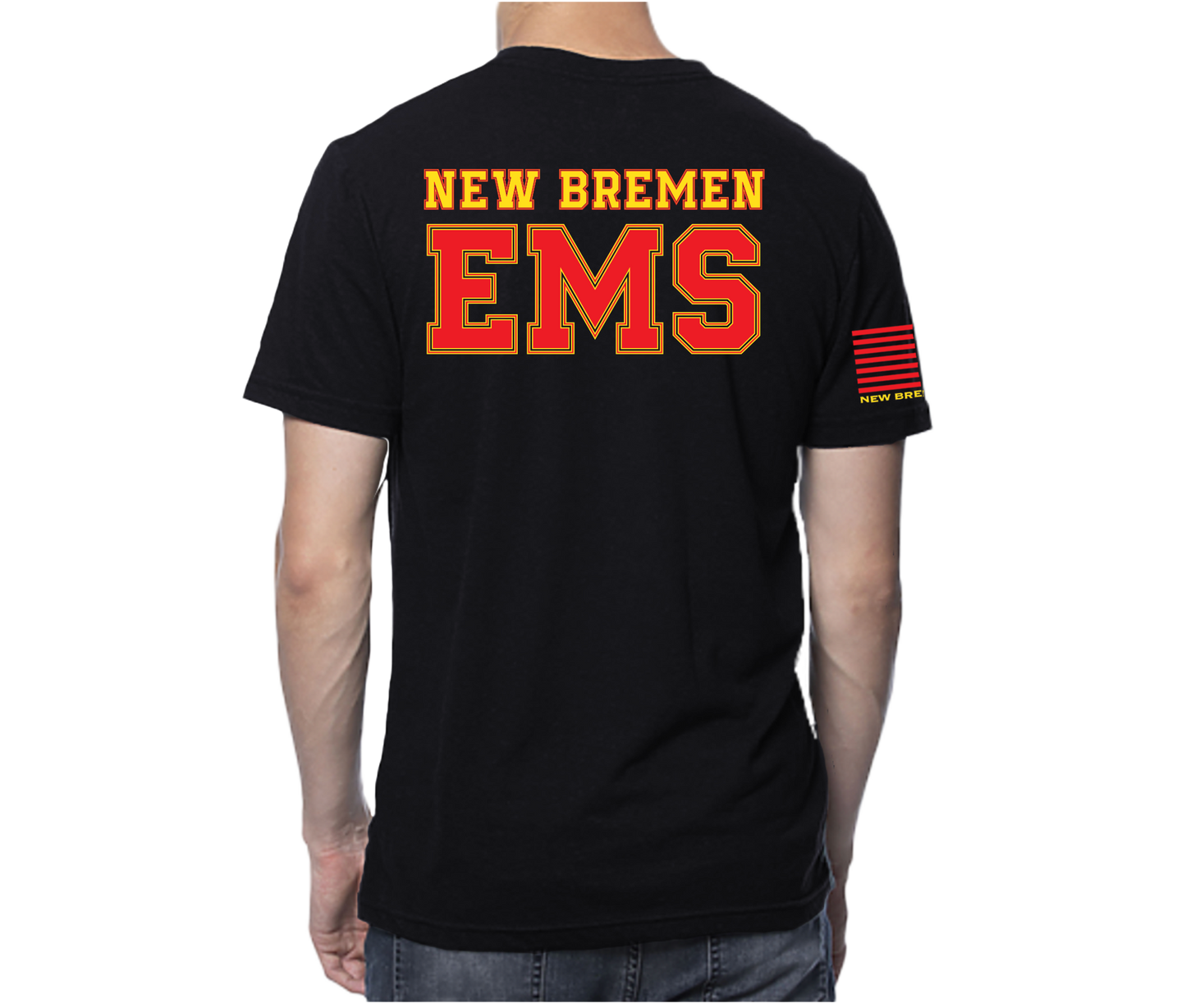 New Bremen EMS Unisex Athletic T-shirt Black