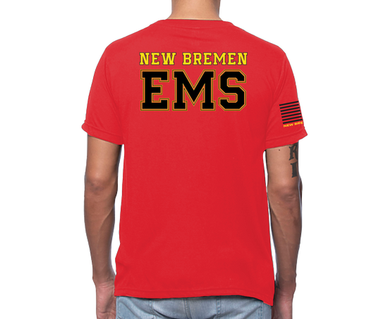 New Bremen EMS Unisex Athletic T-shirt Red