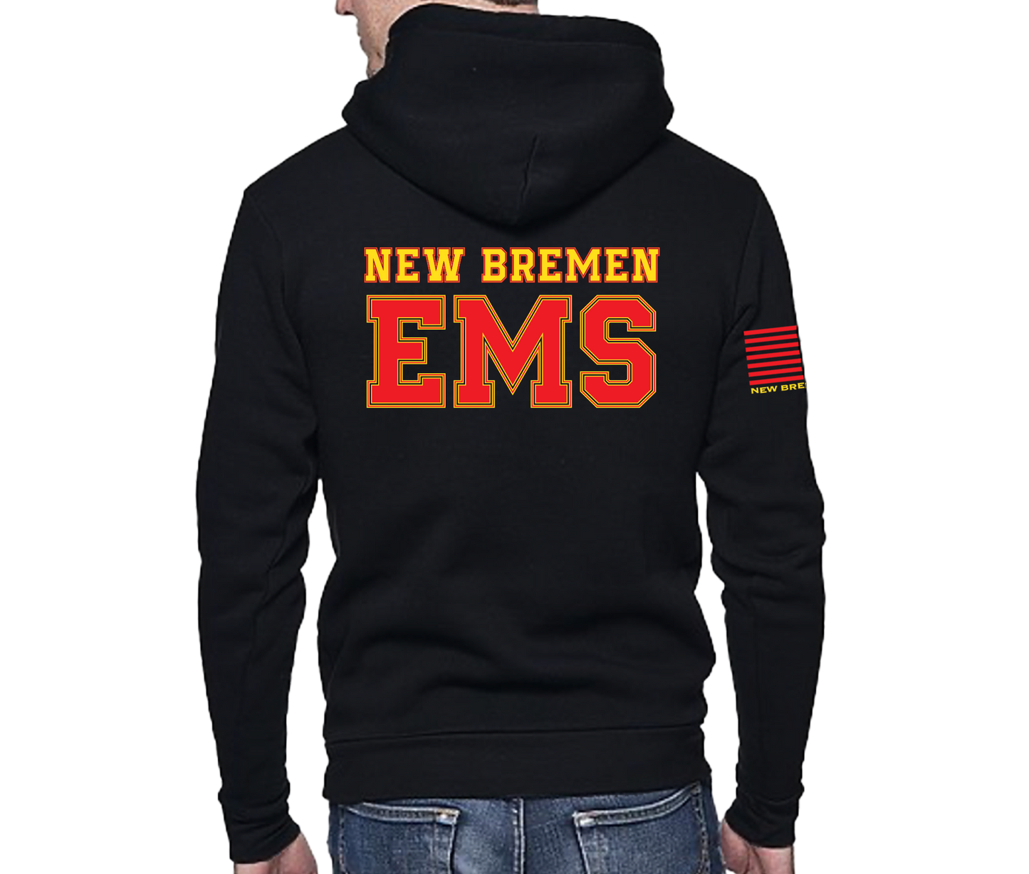 New Bremen EMS Unisex Hoodie Black