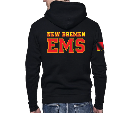 New Bremen EMS Unisex Hoodie Black