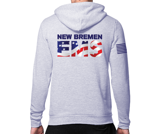 New Bremen EMS Unisex Hoodie Gray