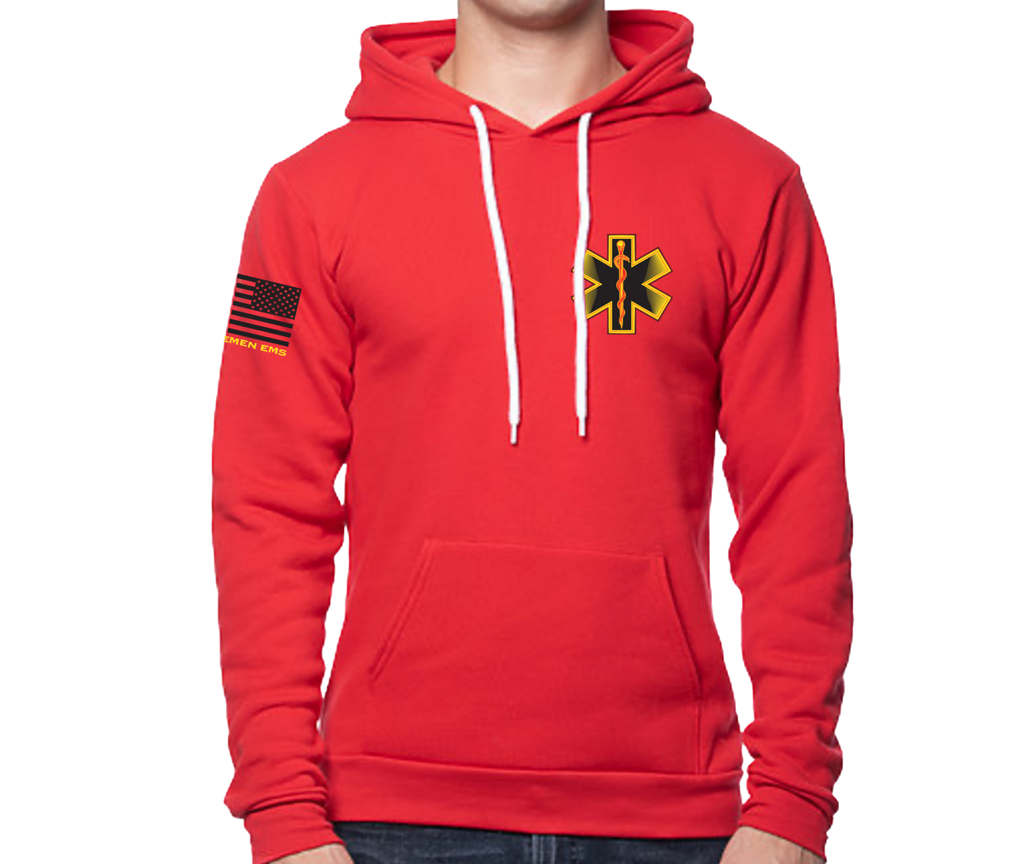 New Bremen EMS Unisex Hoodie Red