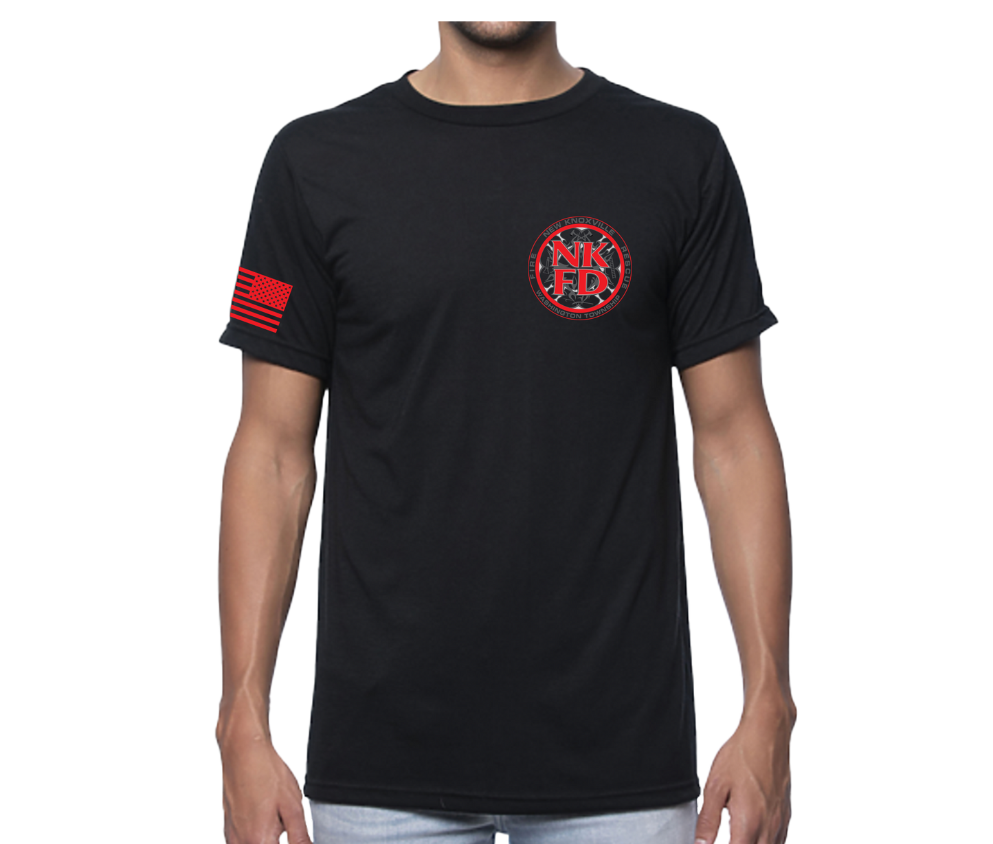 NKFD  Unisex Athletic T-shirt Black (Members Only)