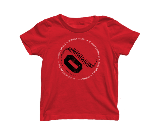 O Baseball Toddler & Youth Short Sleeve T-shirt