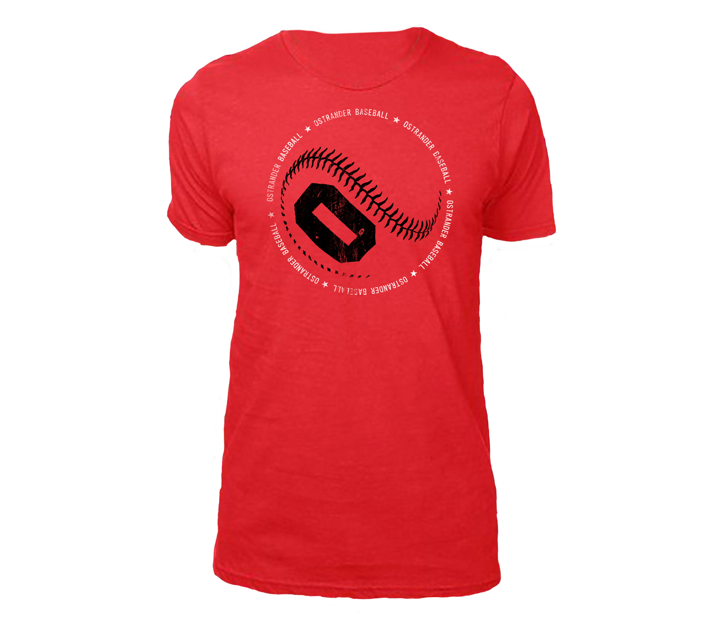 O Baseball Unisex Athletic T-shirt