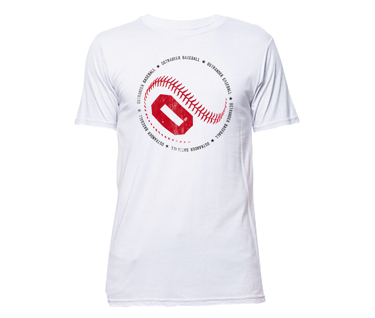 O Baseball Unisex Athletic T-shirt