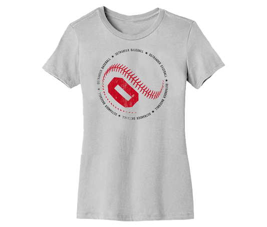 O Baseball Women's Short Sleeve Tee