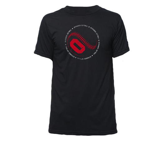 O Softball Unisex Athletic T-shirt