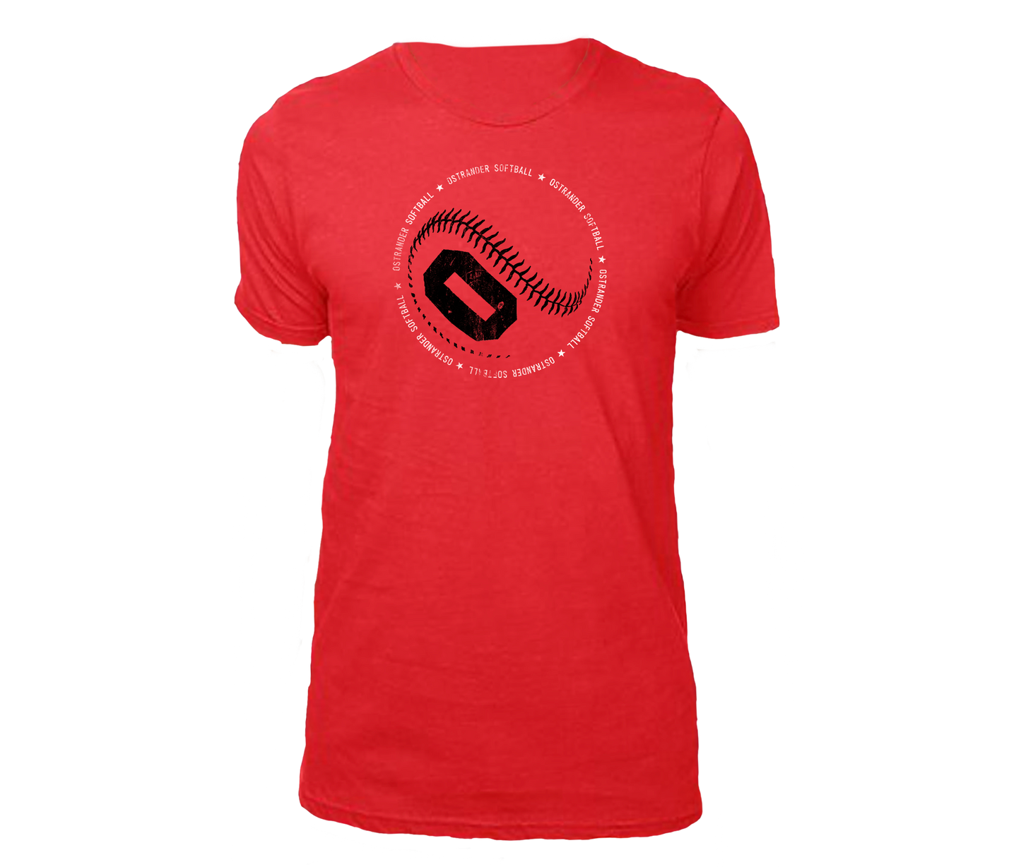 O Softball Unisex Athletic T-shirt