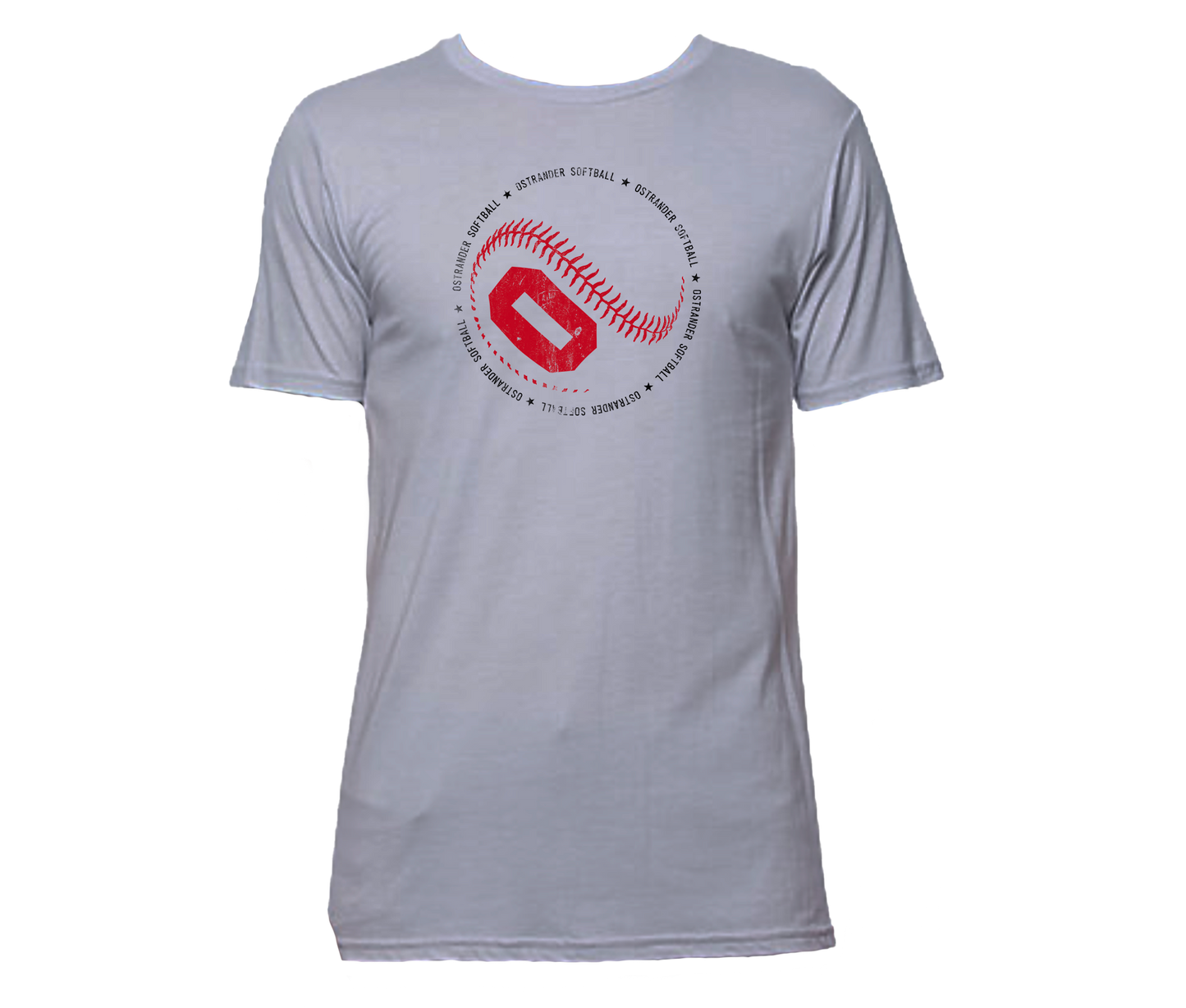 O Softball Unisex Athletic T-shirt