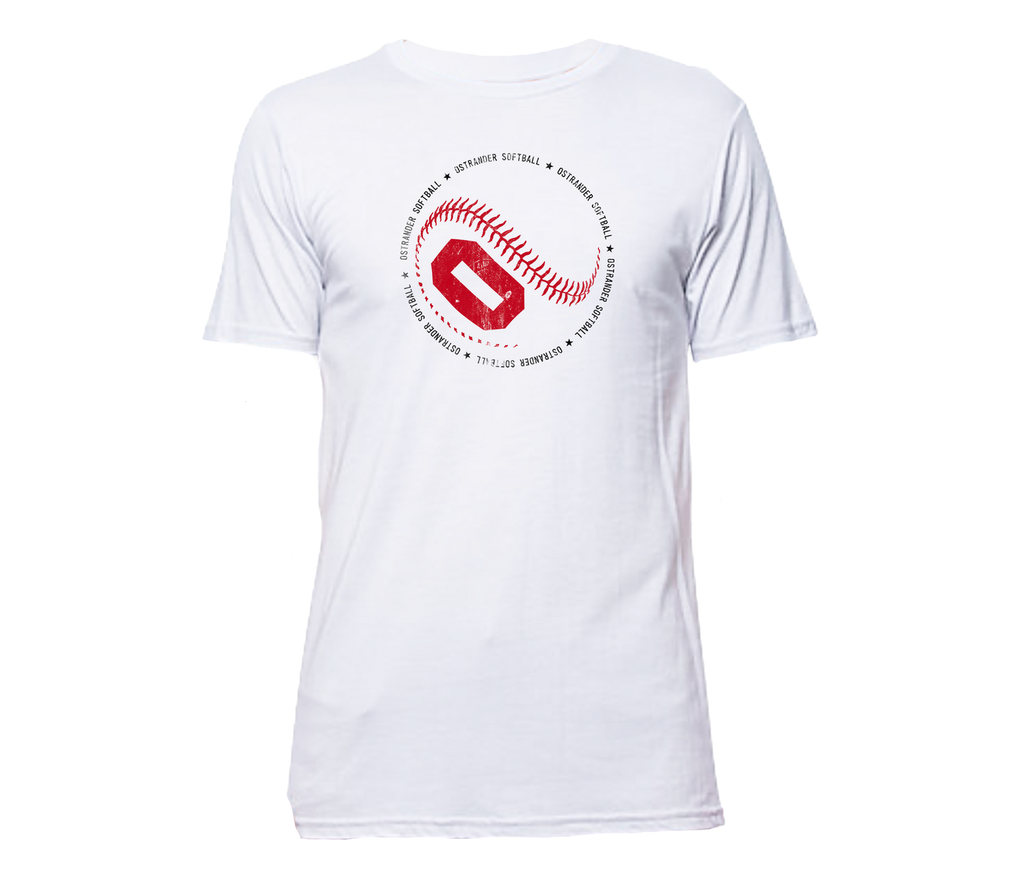 O Softball Unisex Athletic T-shirt