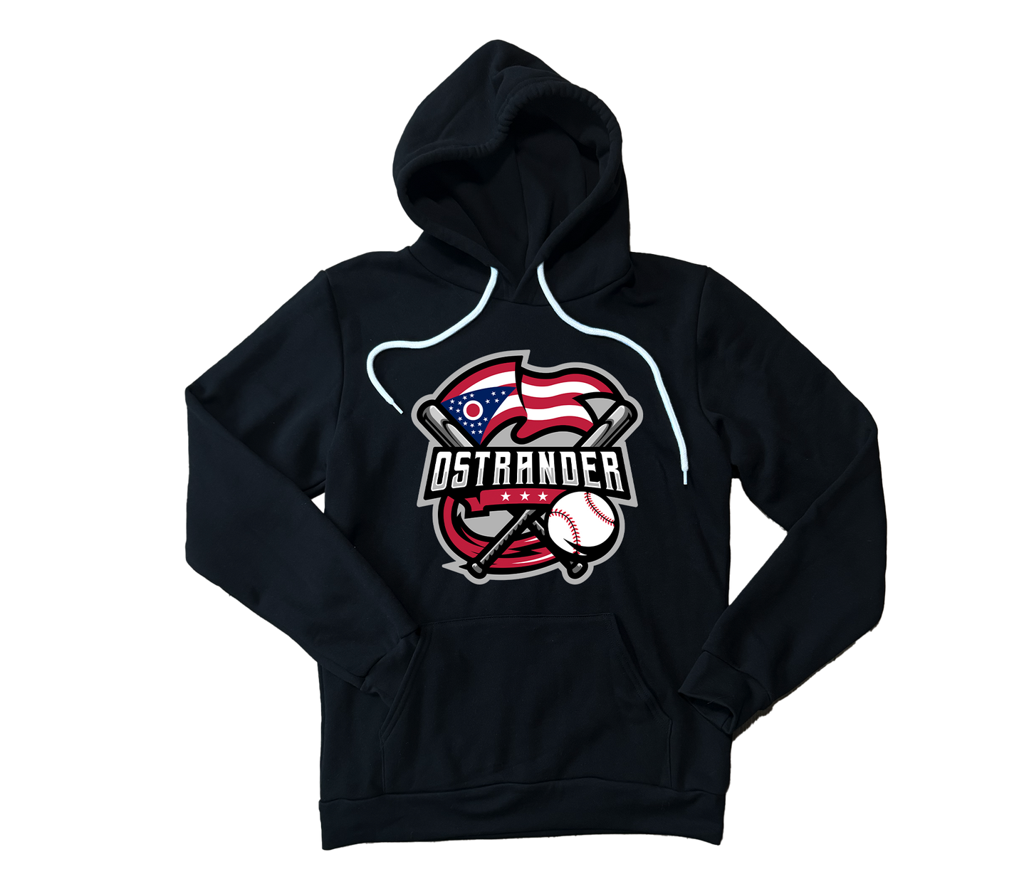 Ostrander Baseball 2024 Official Logo Unisex Hoodie