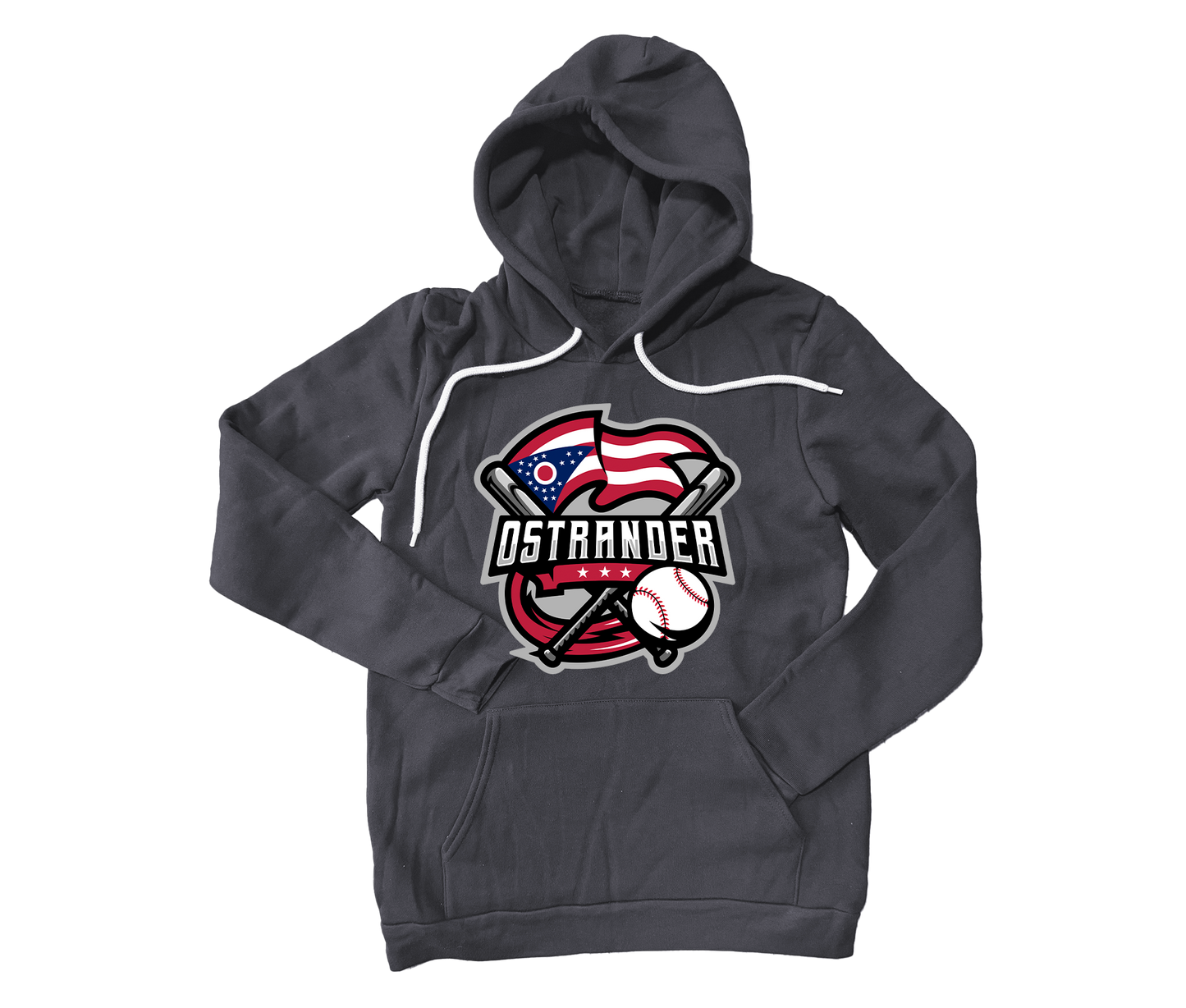 Ostrander Baseball 2024 Official Logo Unisex Hoodie