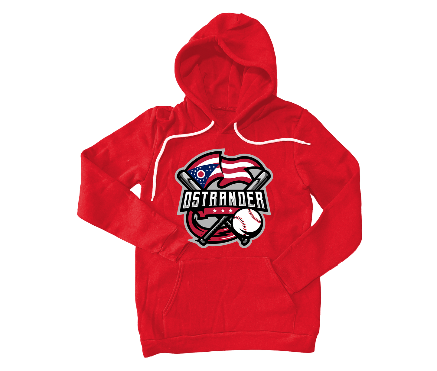 Ostrander Baseball 2024 Official Logo Unisex Hoodie