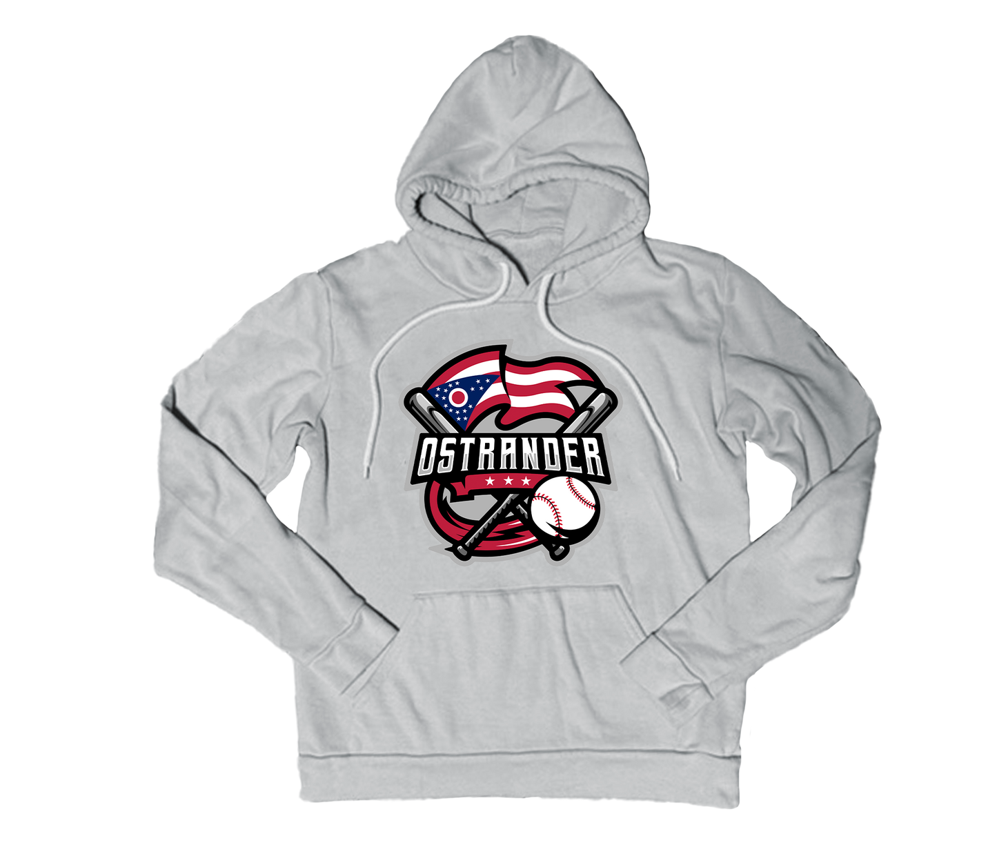 Ostrander Baseball 2024 Official Logo Unisex Hoodie