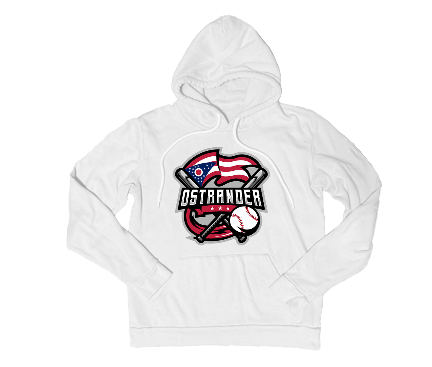 Ostrander Baseball 2024 Official Logo Unisex Hoodie