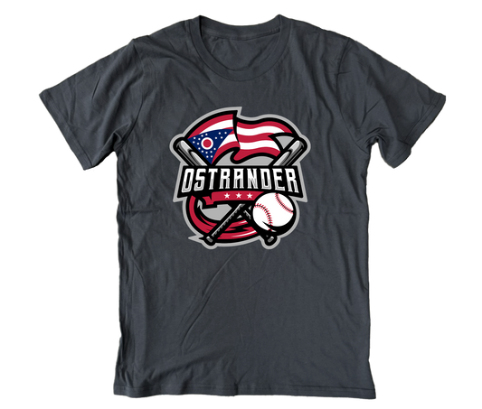 Ostrander Baseball 2024 Official Logo Unisex Short Sleeve Tee