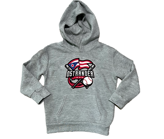 Ostrander Baseball 2024 Official Logo Toddler & Youth Hoodie