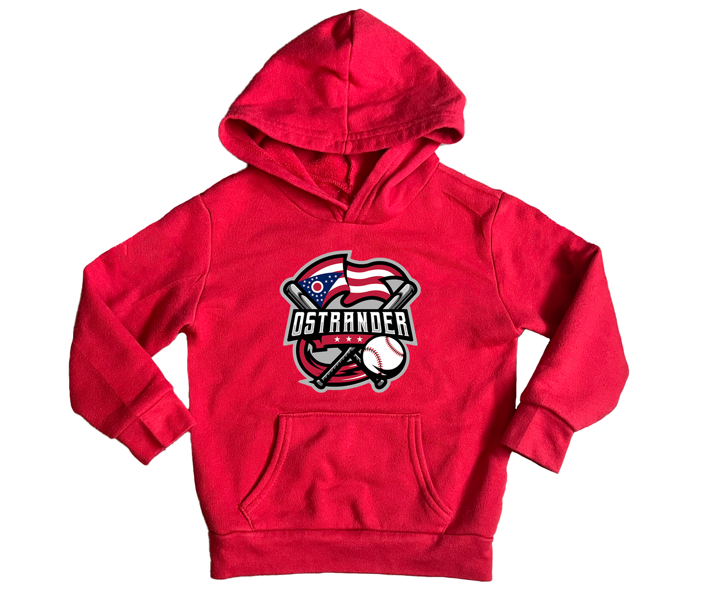 Ostrander Baseball 2024 Official Logo Toddler & Youth Hoodie