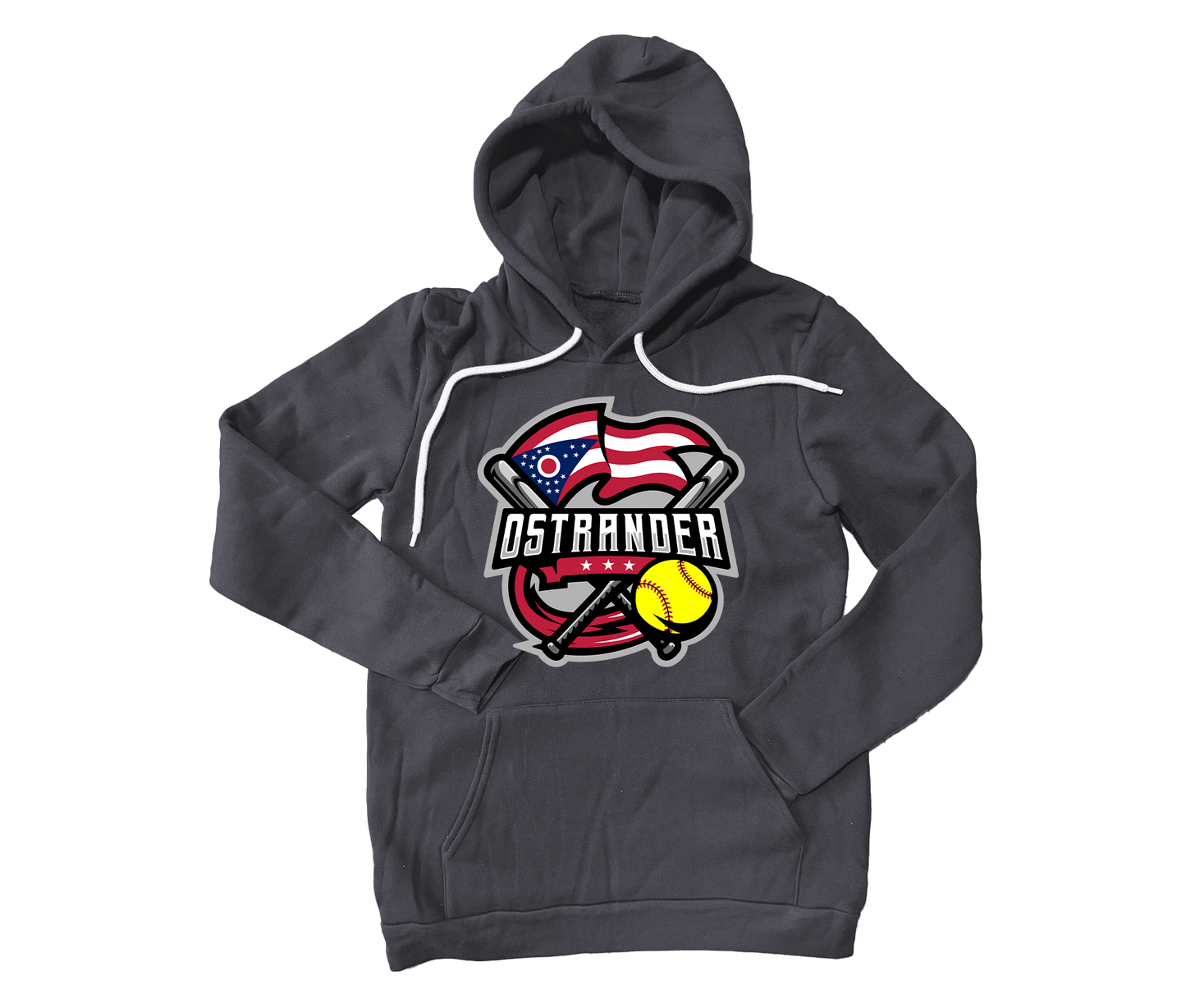 Ostrander Softball 2024 Official Logo Unisex Hoodie