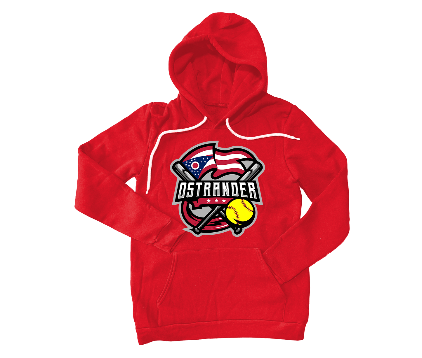 Ostrander Softball 2024 Official Logo Unisex Hoodie