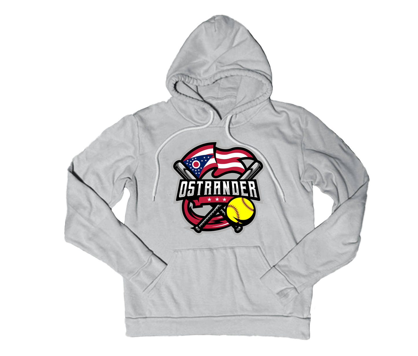 Ostrander Softball 2024 Official Logo Unisex Hoodie