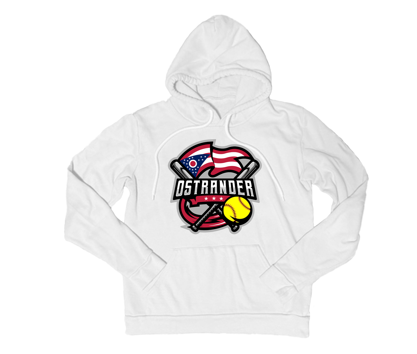 Ostrander Softball 2024 Official Logo Unisex Hoodie