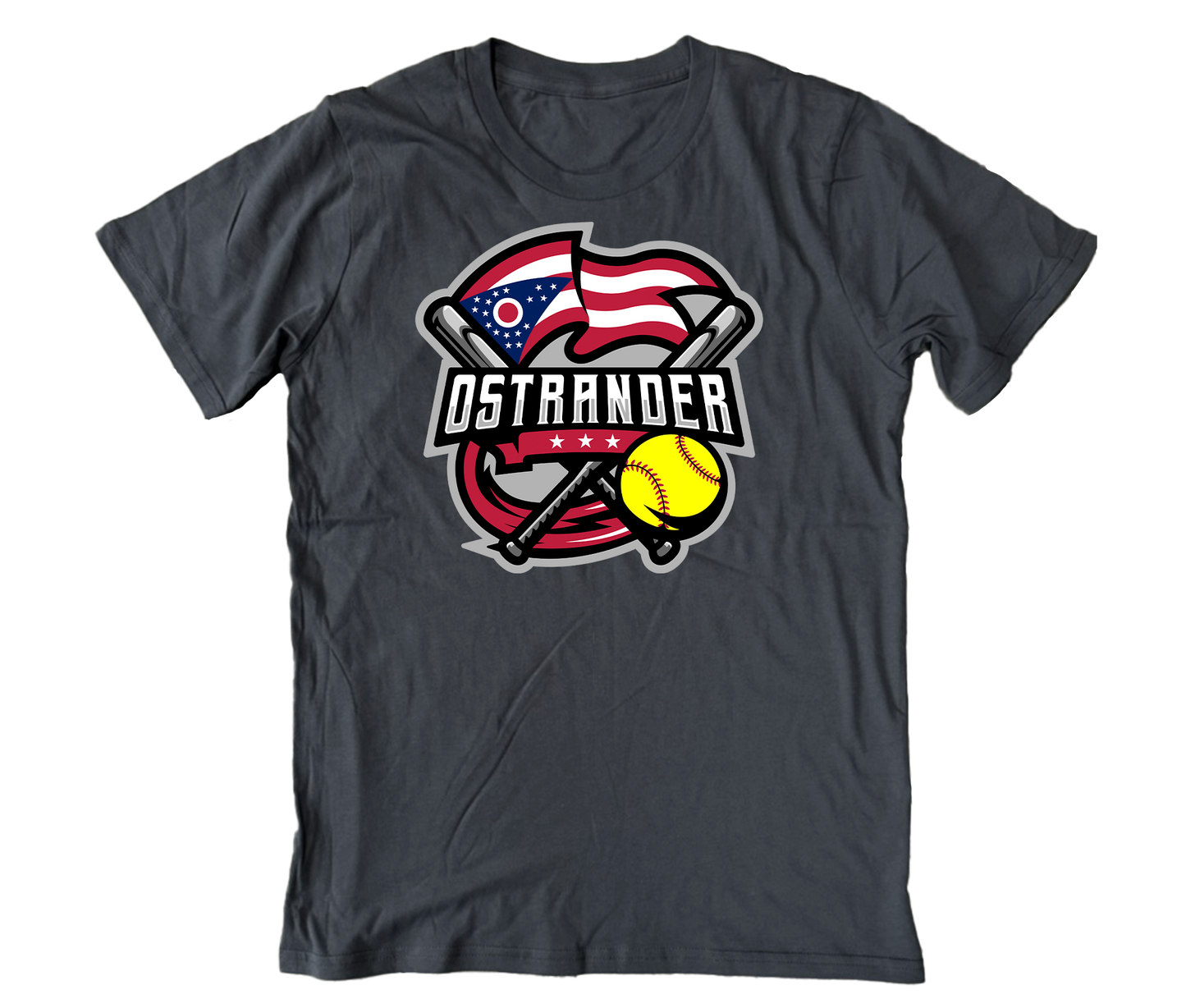 Ostrander Softball 2024 Official Logo Unisex Short Sleeve Tee