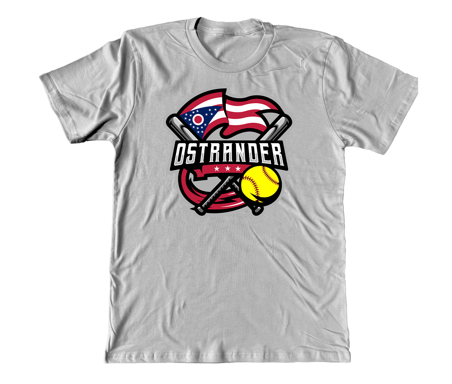 Ostrander Softball 2024 Official Logo Unisex Short Sleeve Tee