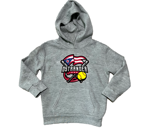 Ostrander Softball 2024 Official Logo Toddler & Youth Hoodie