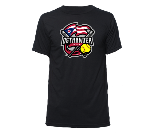 Ostrander Softball 2024 Official Logo Unisex Athletic T-shirt