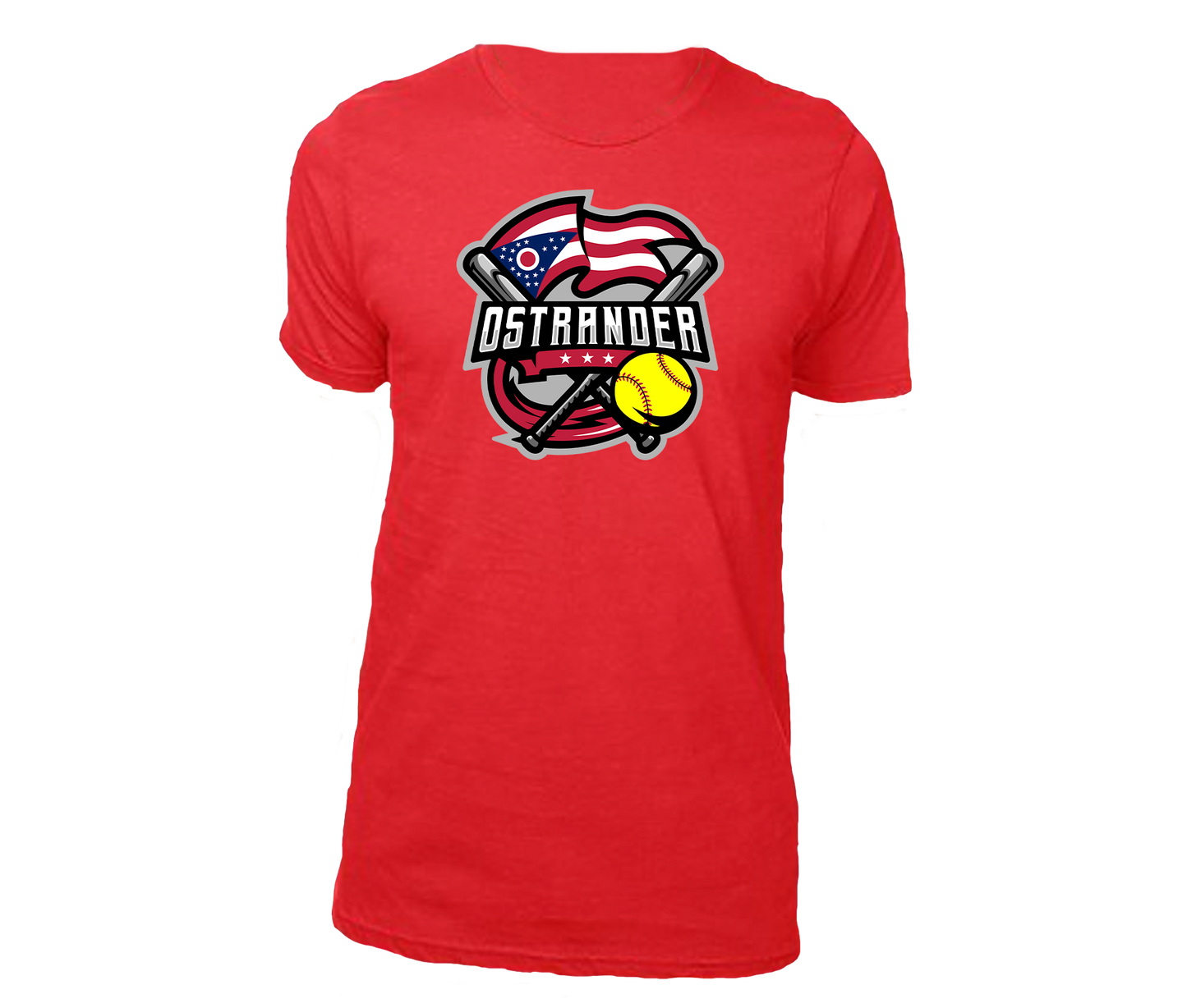 Ostrander Softball 2024 Official Logo Unisex Athletic T-shirt