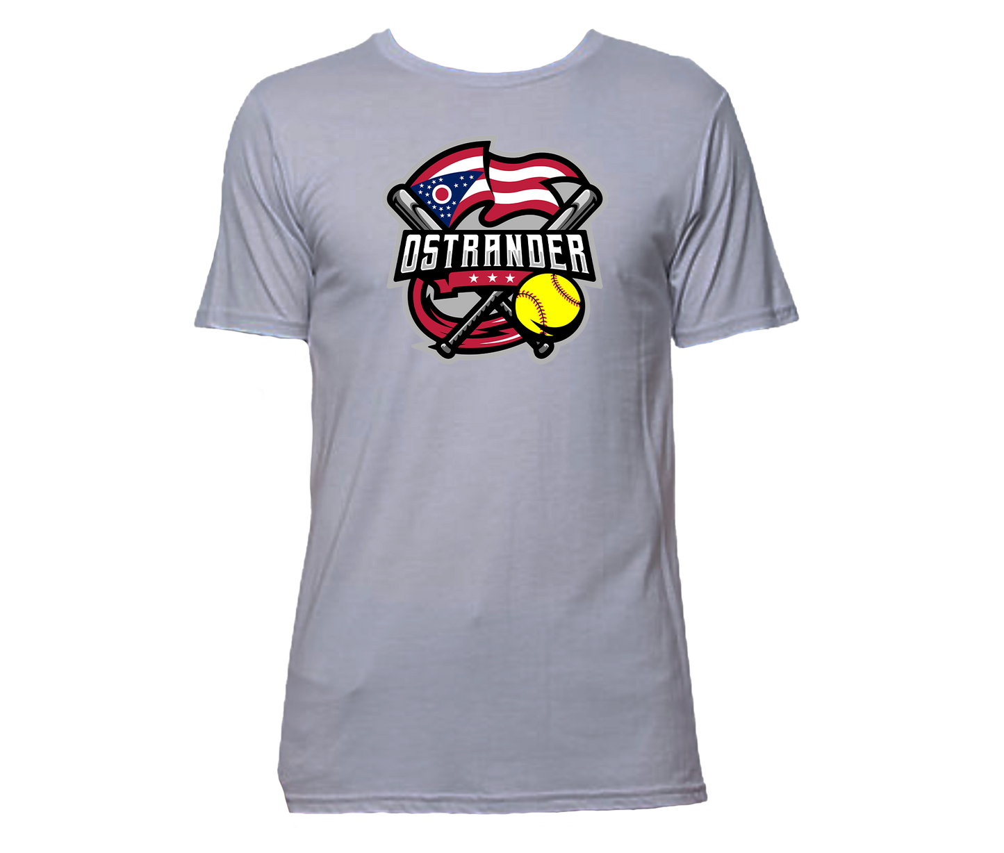 Ostrander Softball 2024 Official Logo Unisex Athletic T-shirt