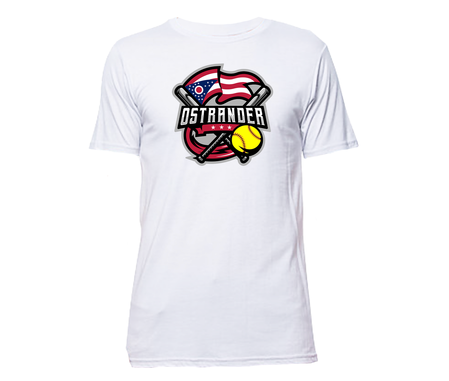 Ostrander Softball 2024 Official Logo Unisex Athletic T-shirt