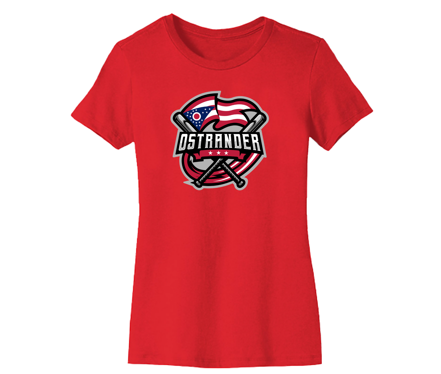 Ostrander 2024 Official Logo Women's Short Sleeve Tee