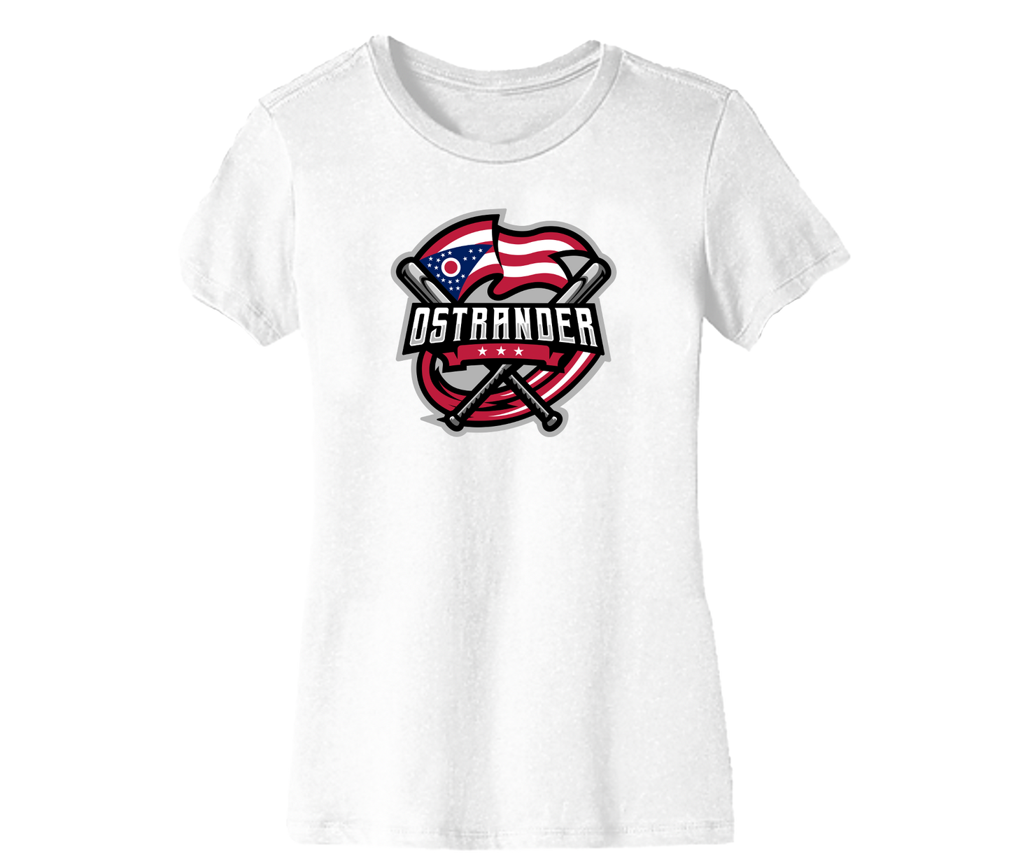 Ostrander 2024 Official Logo Women's Short Sleeve Tee