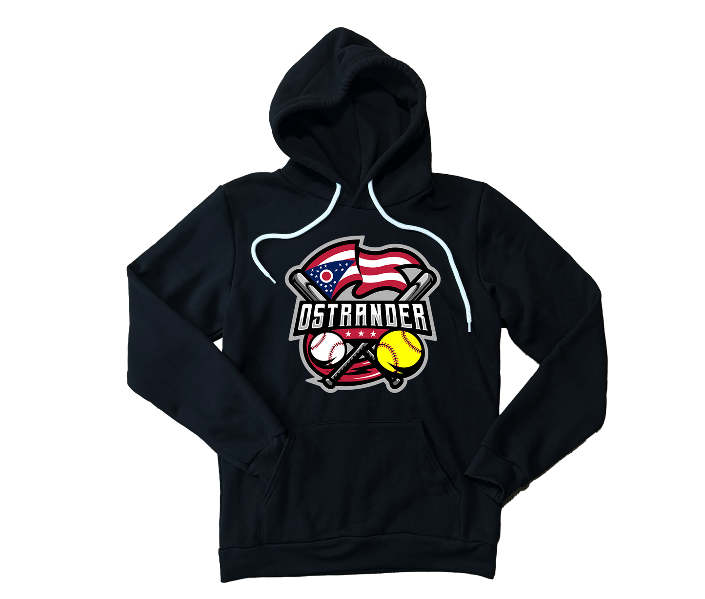 Ostrander Baseball/Softball 2024 Official Logo Unisex Hoodie